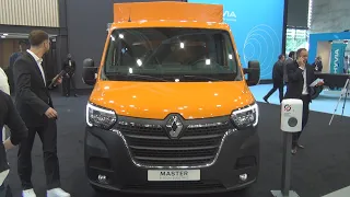 Renault Master E-Tech Tipper Truck (2023) Exterior and Interior