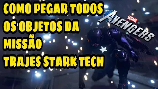 MARVEL'S AVENGERS - Como pegar todos os objetos da missão: Trajes Stark Tech [RÁPIDO E FÁCIL]