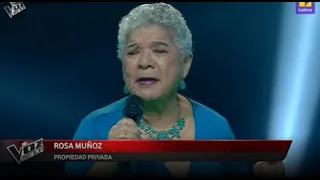 Rosa Muñoz | Propiedad privada | Audiciones a Ciegas | La Voz Senior Perú | T1