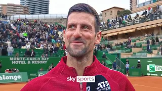 Novak Djokovic discusses becoming the oldest ATP singles No. 1 in history 💪