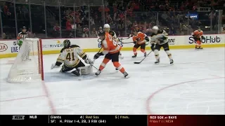 Jaroslav Halak no look save 9/19/19