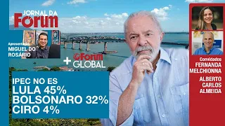 Pesquisa Ipec no Espírito Santo traz Lula com 45%, Bolsonaro 32% e Ciro 4% | Jornal da Fórum