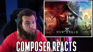 COMPOSER REACTS: New World Main Theme: Embark | Amazong Games New World Soundtrack