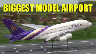 20 Minutes of Plane Spotting @ World's largest model airport | Miniatur Wunderland Hamburg