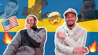 AMERICANS FIRST REACTION TO SWEDISH RAP DRILL / HIP HOP ft Ant Wan, Einár, Juice