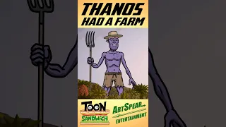 How Thanos got THAT body - TOON SANDWICH #funny #thanos #marvel #avengers #mcu #endgame