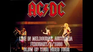 AC/DC - Live In Melbourne, Australia February/8/1988 (Remaster)