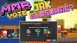 Minecraft 1.20 - Jak GŁOSOWAĆ na Nowe MOBY?!