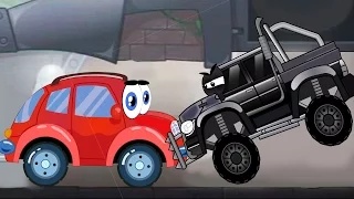 Машинка ВИЛЛИ ЛОВИТ ГРАБИТЕЛЕЙ БАНКА мультик игра для детей WELLY car CATCHES BANK ROBBERS cartoon