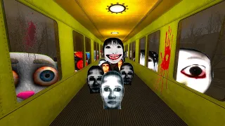 NEW NICO'S OBUNGA FAMILY in TRAIN!! Nextbot - Garry's Mod! #6