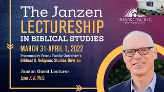 2022 Edmund Janzen Lecture with Dr  Lynn Jost