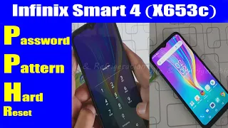 Infinix Smart 4 (X653c) Password Pattern Unlock Hard Reset | Urdu Hindi