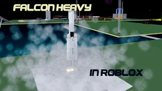 Falcon Heavy Animation, But It's In Roblox