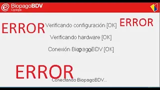 Solución al Biopago dejo de funcionar Error de las tres OK OK OK y no abre la Aplicación