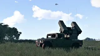 Rapier Füzesi Rusya Su-57 Uçak Yok Etme Simülesi - ARMA 3 Simulation Savaşı - ukrayna