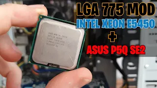 Projekt LGA 775 MOD - INTEL XEON E5450 + ASUS P5Q SE2