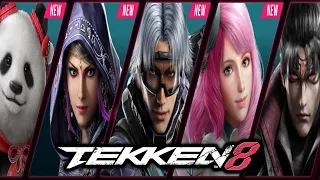 Panda, Zafina, Lee, Alisa & Devil Jin - Reveal Trailer - Tekken 8