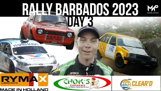 Sol Rally Barbados 2023 Day 3-  Powered by Rymax , Clear'D Shipping , Choks Express