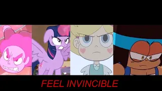 Multifandom - Feel Invincible