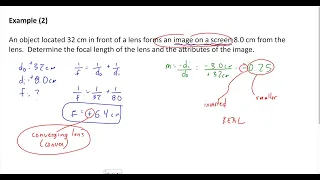 (P3024S) Topic 40- Curved Lens Math (Continued)