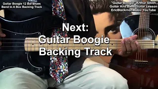 How To Play GUITAR BOOGIE Blues On Guitar & Bass + Practice Backing Track FunkGuitarGuru