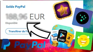 5 APPLICATIONS POUR GAGNER DE L'ARGENT EN JOUANT !! ARGENT PAYPAL FACILE ET GRATUIT !