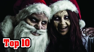 Top 10 CHRISTMAS MONSTERS and SCARY LEGENDS