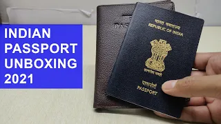 INDIAN PASSPORT UNBOXING 2021 || HINDI