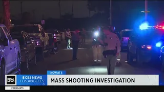 Search for mass shooting suspect continues in Carson; 8 injured victims expected to survive