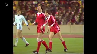 1977 EUROPEAN CUP (Quarter-Finals) 1st leg -  Bayern München vs Dynamo Kiev