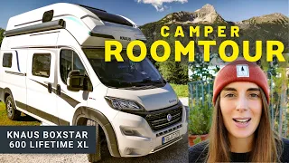 Roomtour Camper | KNAUS Boxstar 600 Lifetime XL | Kastenwagen Fiat Ducato | Vanlife VLOG #57