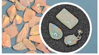 A Beginners Opal Parcel? Myriah Cuts her First Opal and it's a Stunner!