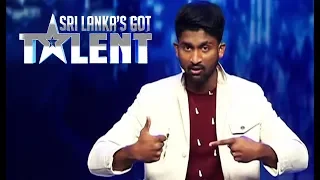 කේසරට හැමෝගෙම හිත කියවන්න පුලුවන්ද ? | Sri Lanka's Got Talent Audition 01