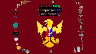 Universe Size Comparison 2D (Documentary)