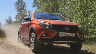 Убиваем Lada Vesta SW Cross на оффроуде, Вариатор кипит!