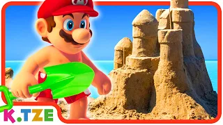 Mario baut die GRÖSSTE Sandburg 😍🏰 Super Mario Odyssey Story