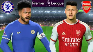 EA FC 24 - Chelsea vs. Arsenal - Palmer Caicedo Jackson Rice - Premier League 23/24 | PS5 | 4K HDR