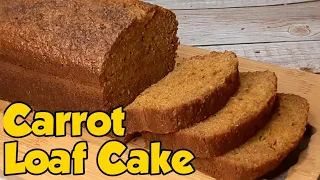 SUPER MOIST CARROT LOAF CAKE RECIPE