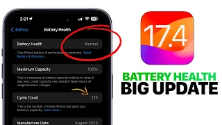 iOS 17.4 Beta 4 - FINALLY BIG Changes To Battery Health & More