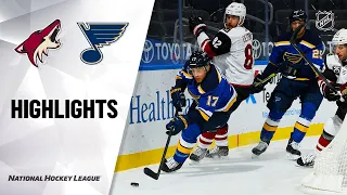 Coyotes @ Blues 2/2/21 | NHL Highlights