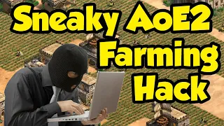 Sneaky AoE2 farming hack for extra food