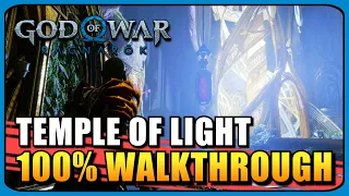 God Of War Ragnarok - Temple Of Light | All Collectible Locations Walkthrough