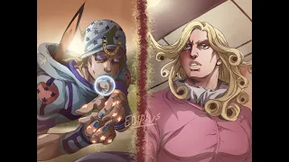 Johnny Joestar vs Funny Valentine Animated