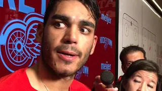 Andreas Athanasiou: Red Wings weren’t resdy at the start