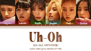 (G)I-DLE - Uh-oh [color coded lyrics Han/Rom/PT-BR]