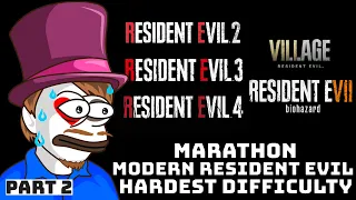 Speedrun Modern Resident Evil Back to Back on Hardest Difficulty - Part 2