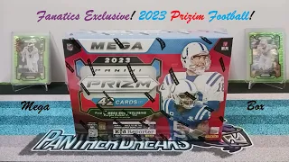 2023 Prizm Football Mega Box (Fanatics Exclusive)! Nice Purple Auto & Mem Card! 💜🏈🔥