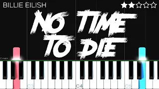 Billie Eilish - No Time To Die | EASY Piano Tutorial