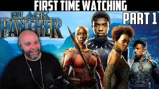 DC fans  First Time Watching Marvel! - Black Panther (2018) - Movie Reaction - Part 1/2