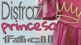 Cómo hacer un DISFRAZ DE PRINCESA FÁCIL - Fabiana Marquesini - 152